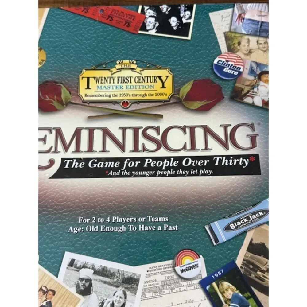 REMINISCING - 21st Century Master Edition Trivial Game - Sealed